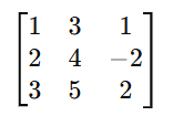 row echelon form 3x3