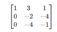 row echelon form 3x3