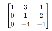 row echelon form 3x3